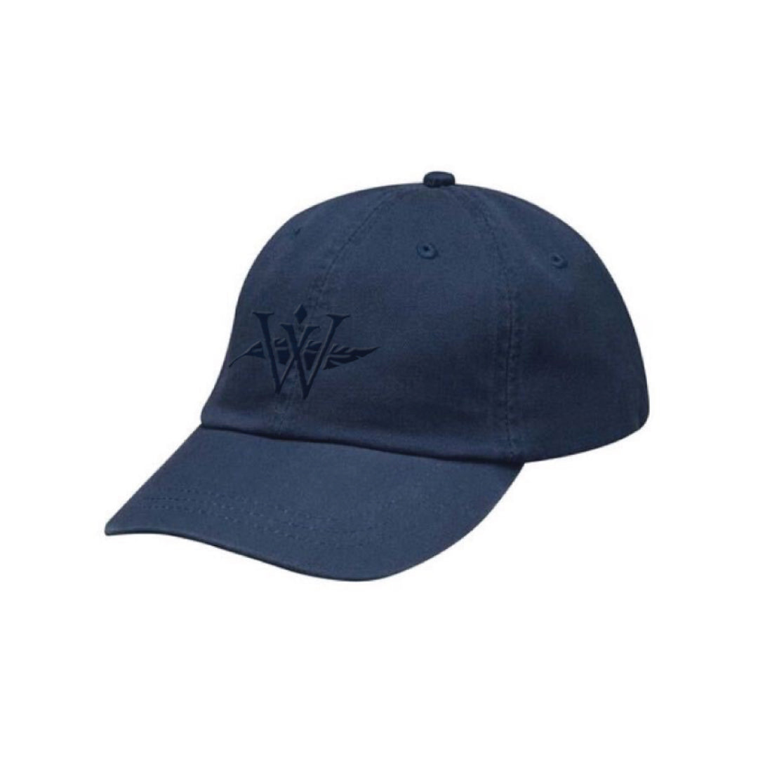 Navy Featherhead Cap